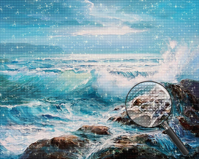 Waves and Reefs 5D DIY Diamond Painting Kits