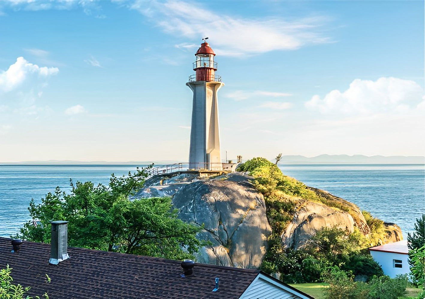 Lighthouse and Island Diamond Painting