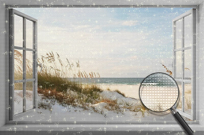 The Beach Outside the Window 5D DIY Diamond Painting Kits