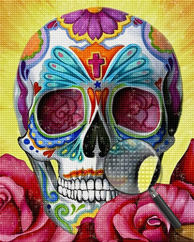 Skull and Cross 5D DIY Diamond Painting Kits