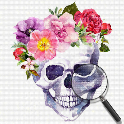 Skull with Crown 5D DIY Diamond Painting Kits
