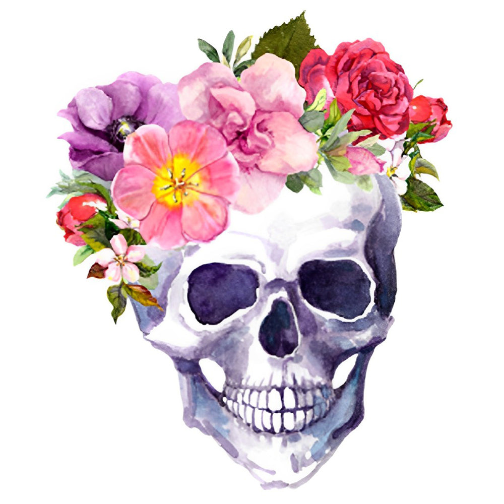 Skull with Crown Diamond Painting