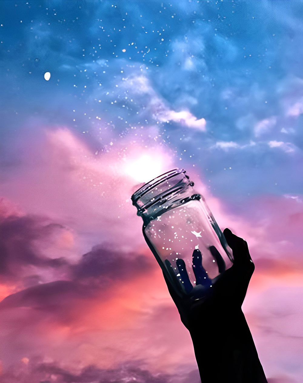 Fireflies Released Diamond Painting