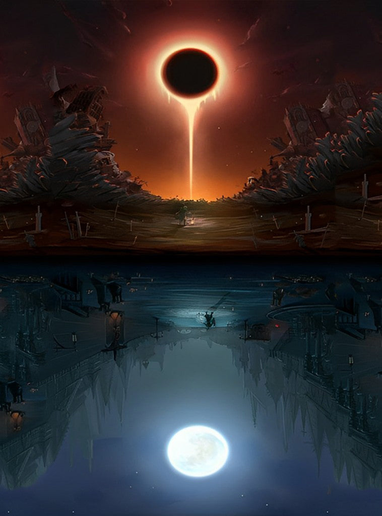 Solar Eclipse Diamond Painting