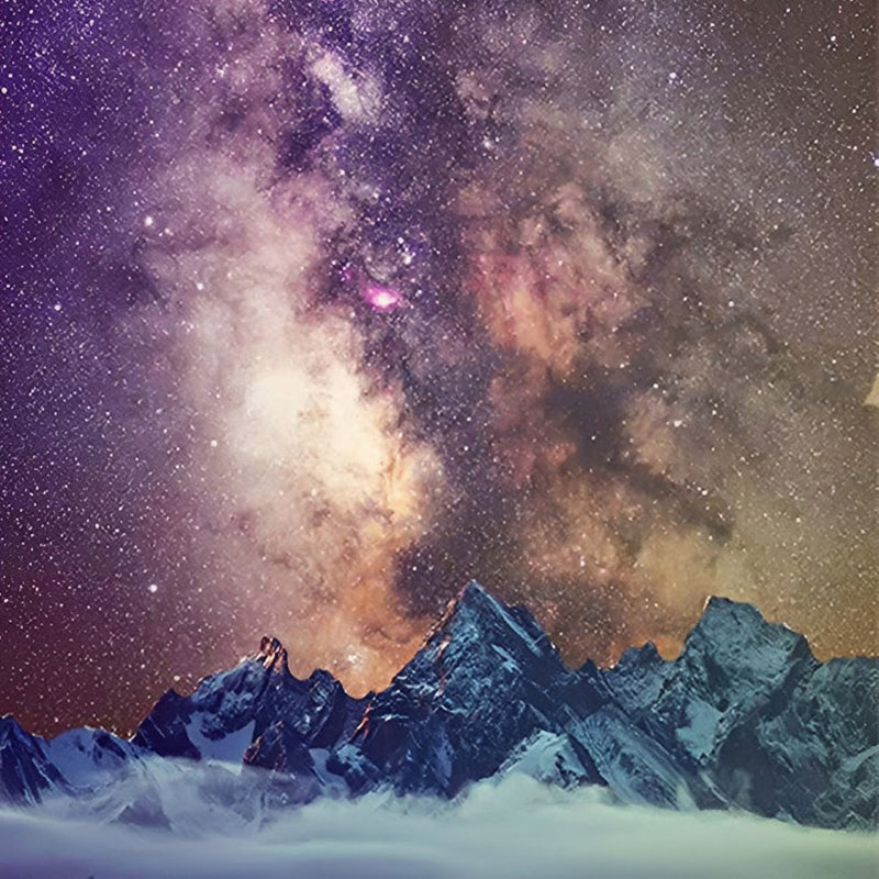 Starry Sky and High Mountains 5D DIY Diamond Painting Kits