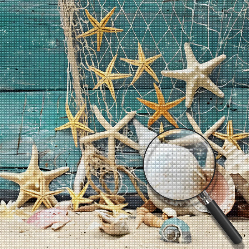 Starfish 5D DIY Diamond Painting Kits DPSTASQR14