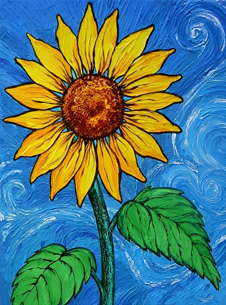 Sunflower 5D DIY Diamond Painting Kits DPSUNH110