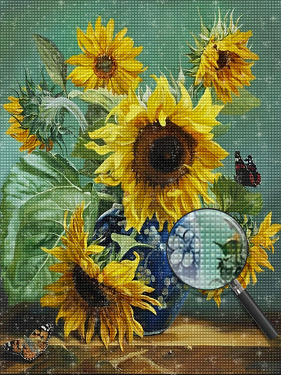 Sunflower 5D DIY Diamond Painting Kits DPSUNH19