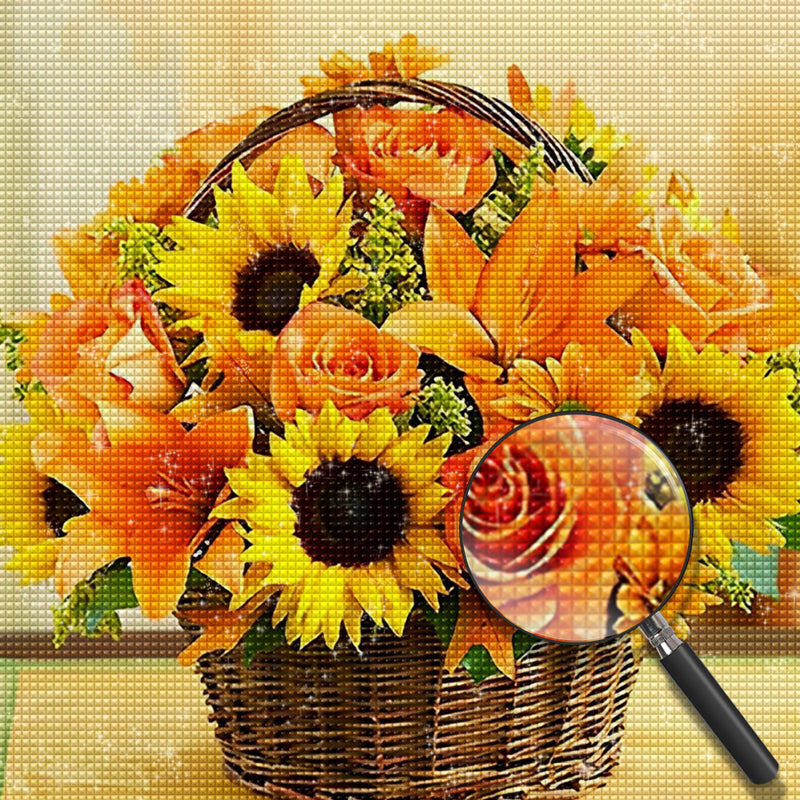 Sunflower 5D DIY Diamond Painting Kits DPSUNSQR113