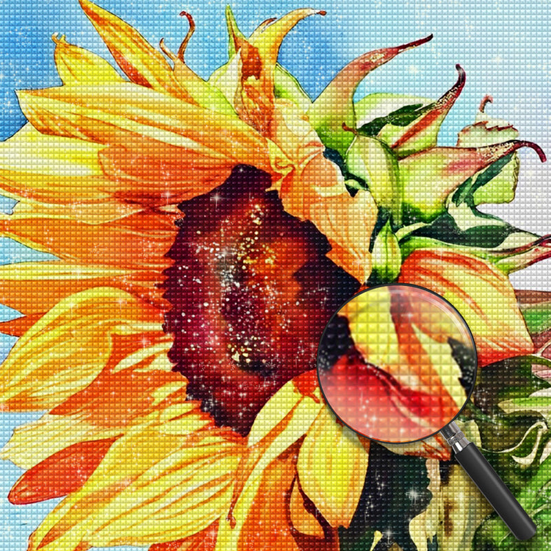Sunflower 5D DIY Diamond Painting Kits DPSUNSQR13