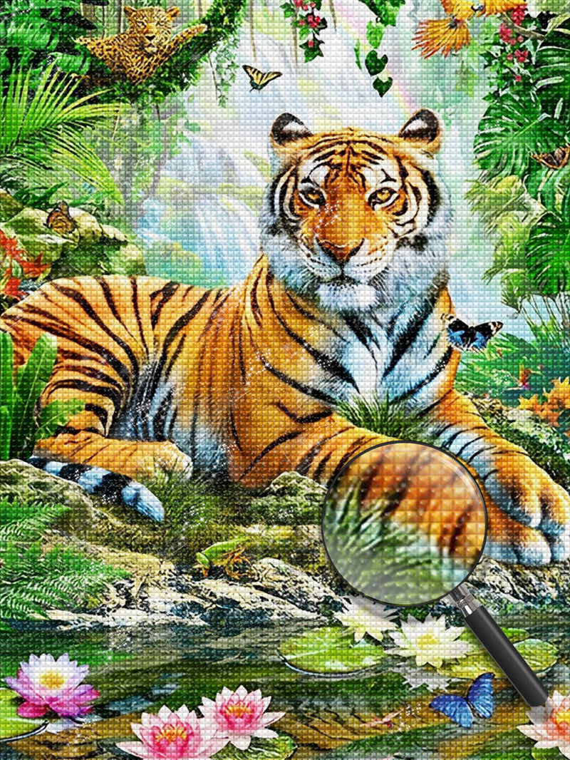 Tiger 5D DIY Diamond Painting Kits DPTIGH159