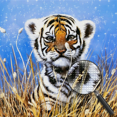 Tiger 5D DIY Diamond Painting Kits DPTIGSQR110