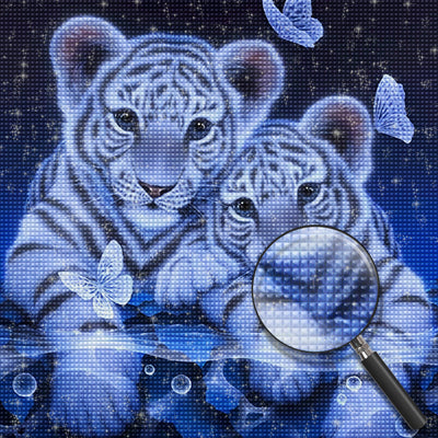 Tiger 5D DIY Diamond Painting Kits DPTIGSQR119