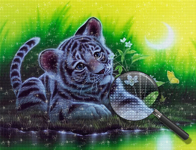 Tiger 5D DIY Diamond Painting Kits DPTIGW138