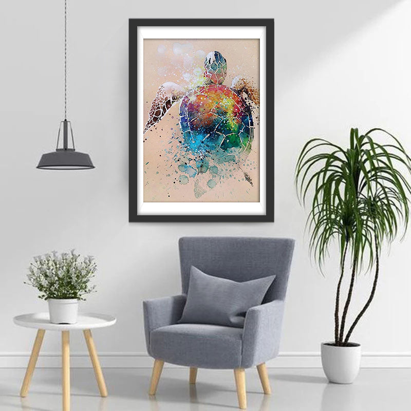 Colorful Tortoise Diamond Painting