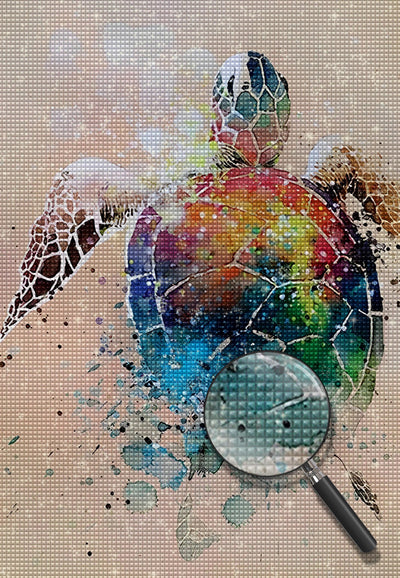 Colorful Tortoise 5D DIY Diamond Painting Kits
