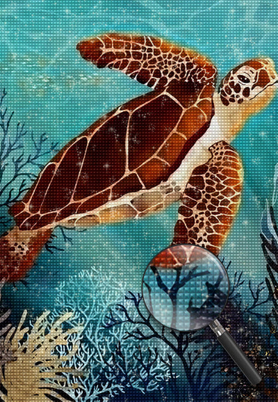 Red Turtle 5D DIY Diamond Painting Kits