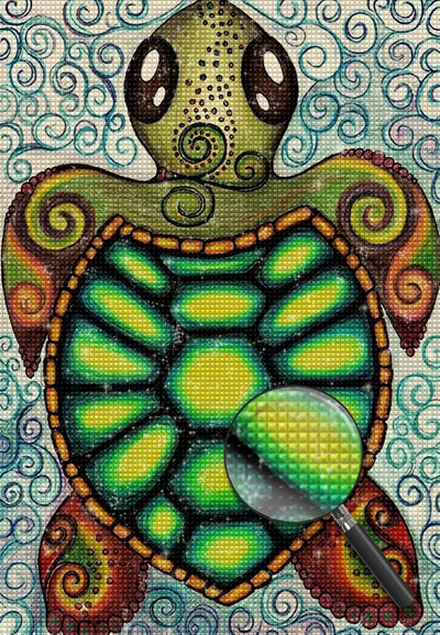 Tortoise 5D DIY Diamond- Painting Kits DPTORH14