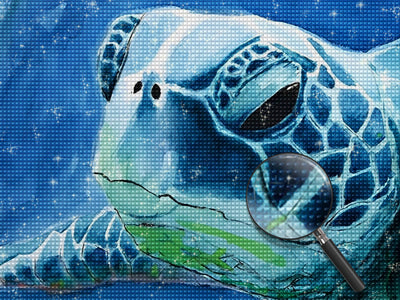The Turtle's Head 5D DIY Diamond Painting Kits
