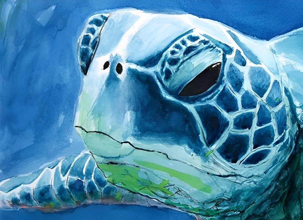 The Turtle's Head Diamond Painting