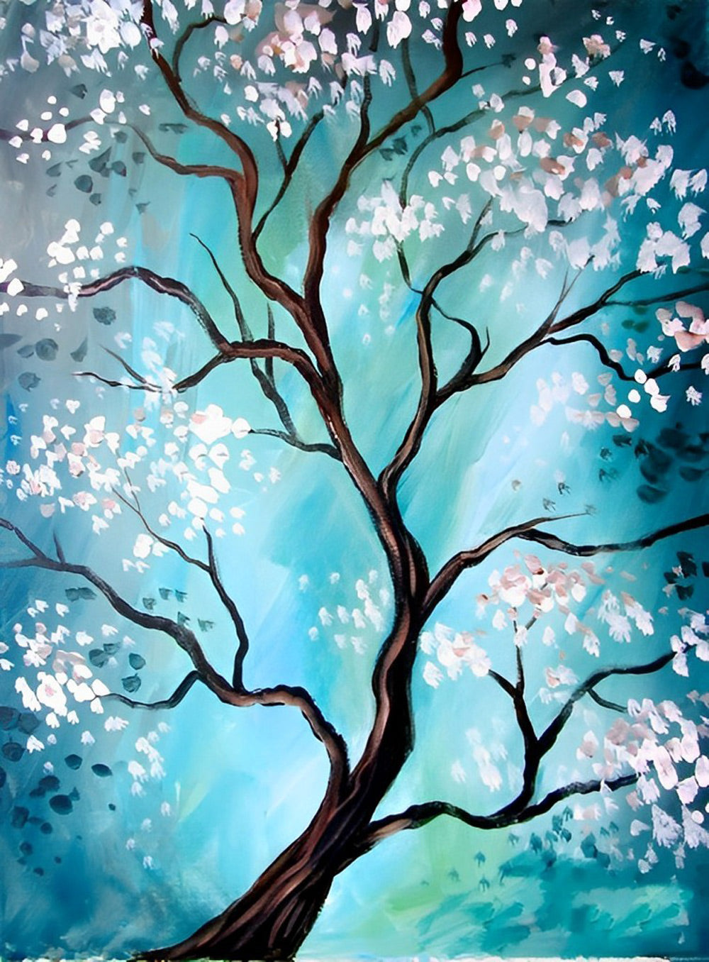Plum Tree Diamond Painting