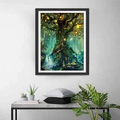 Tree and Points of Light 5D DIY Diamond Painting Kits
