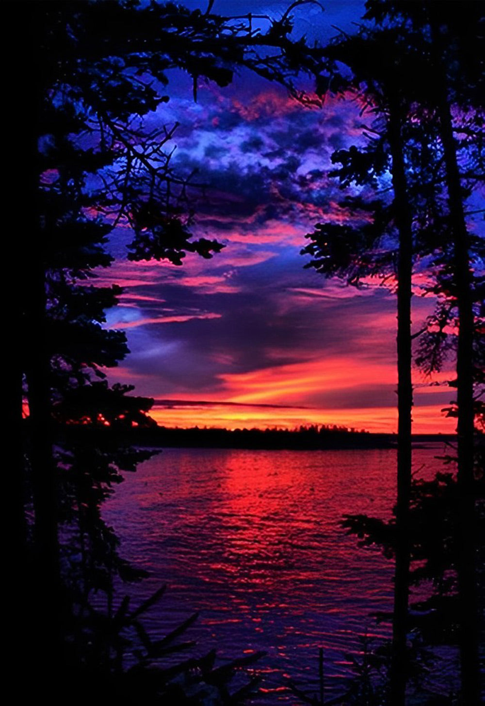 Lake and Fantasy Landscapes Diamond Painting