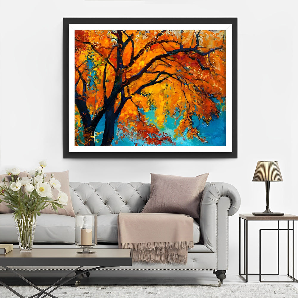 Maple Tree Diamond Painting
