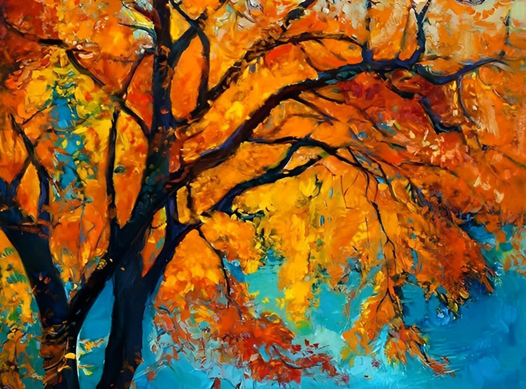 Maple Tree Diamond Painting