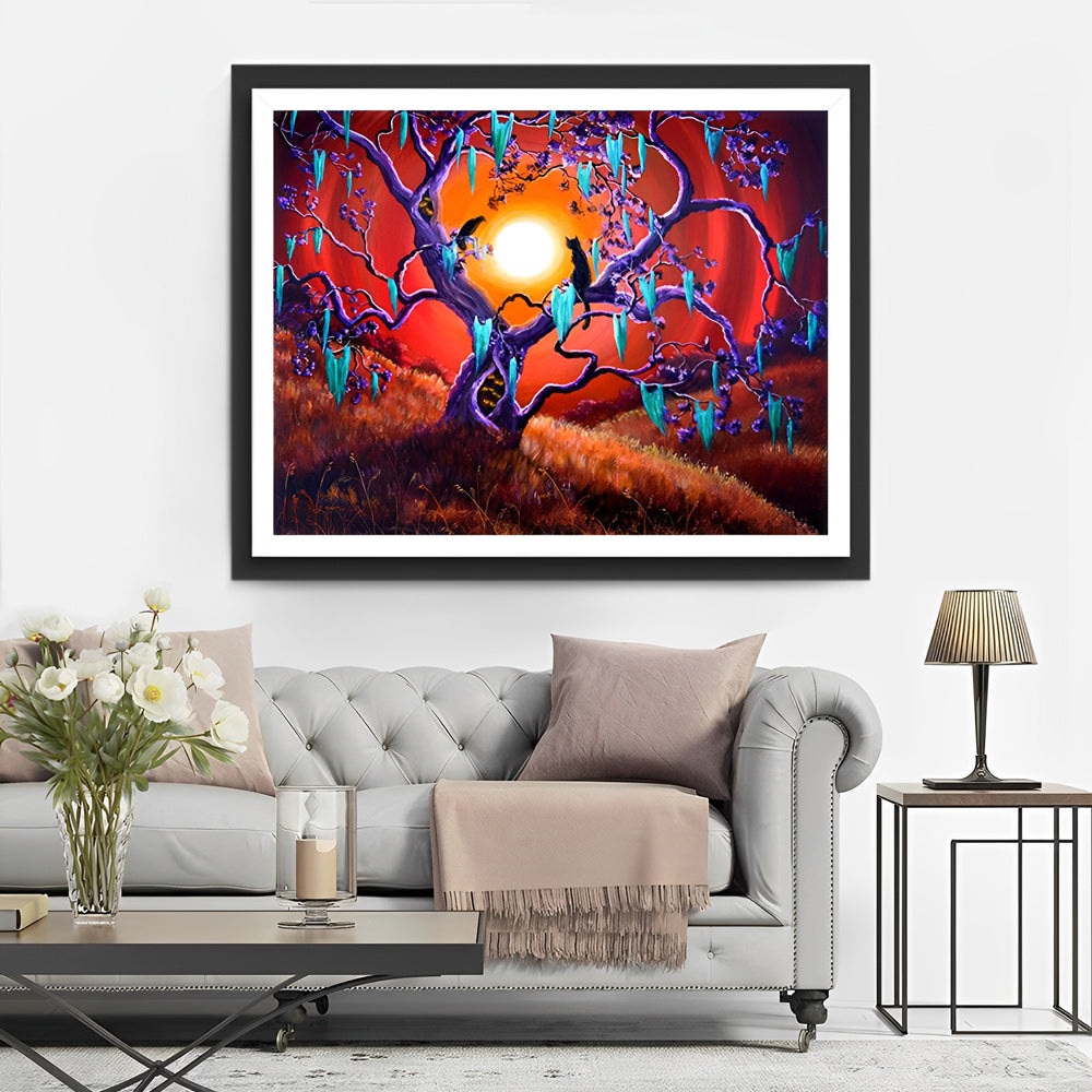 Strange Tree Diamond Painting