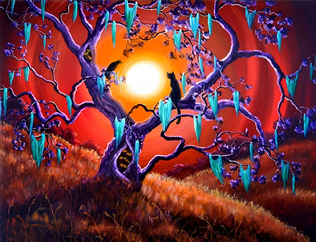 Strange Tree Diamond Painting