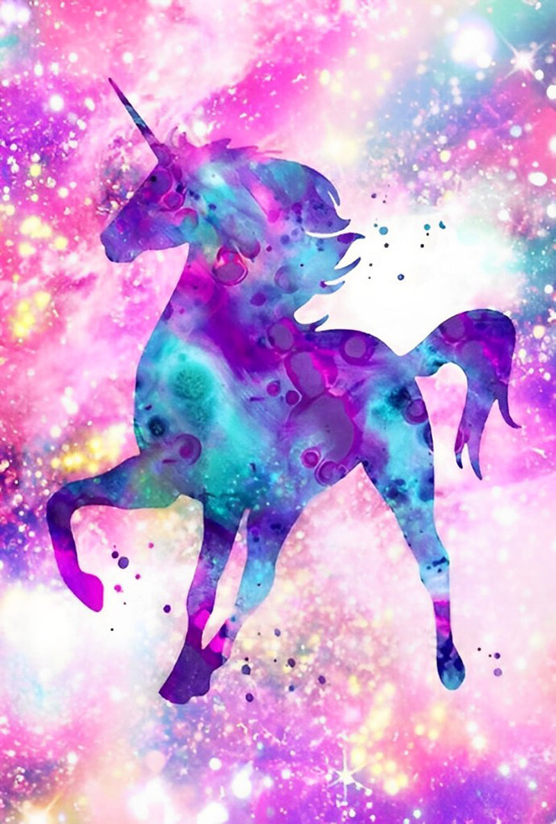 Multicolor Unicorn Diamond Painting