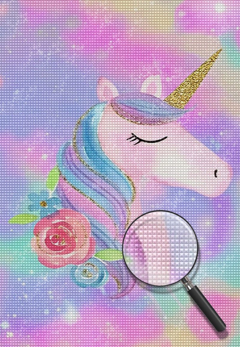 Unicorn Gorgeous Cartoon 5D DIY Diamond Painting Kits
