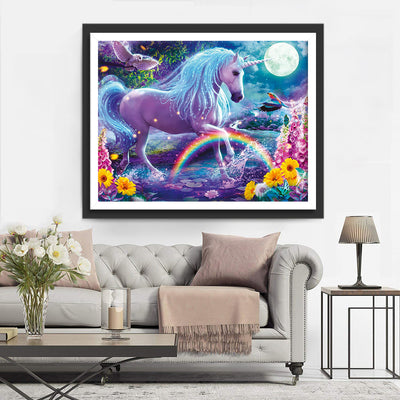 Unicorn in the Fantasy World Diamond Painting