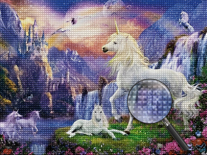Unicorn 5D DIY Diamond Painting Kits DPUNIW4