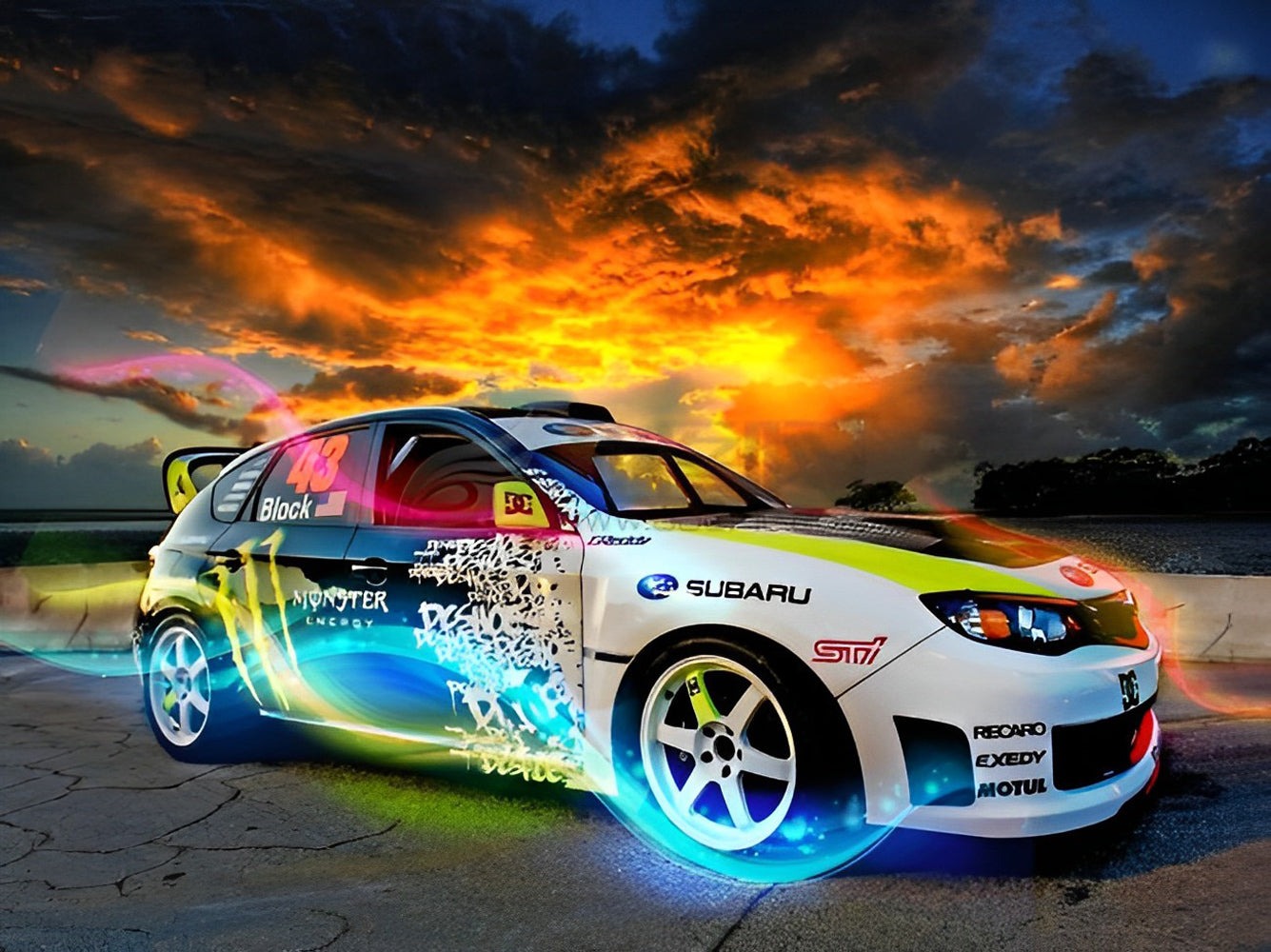 Formula 1 single-seater Diamond Painting