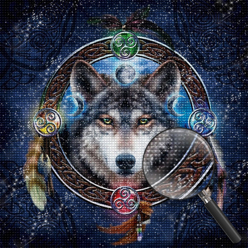 Wolf of Divination 5D DIY Diamond Painting Kits