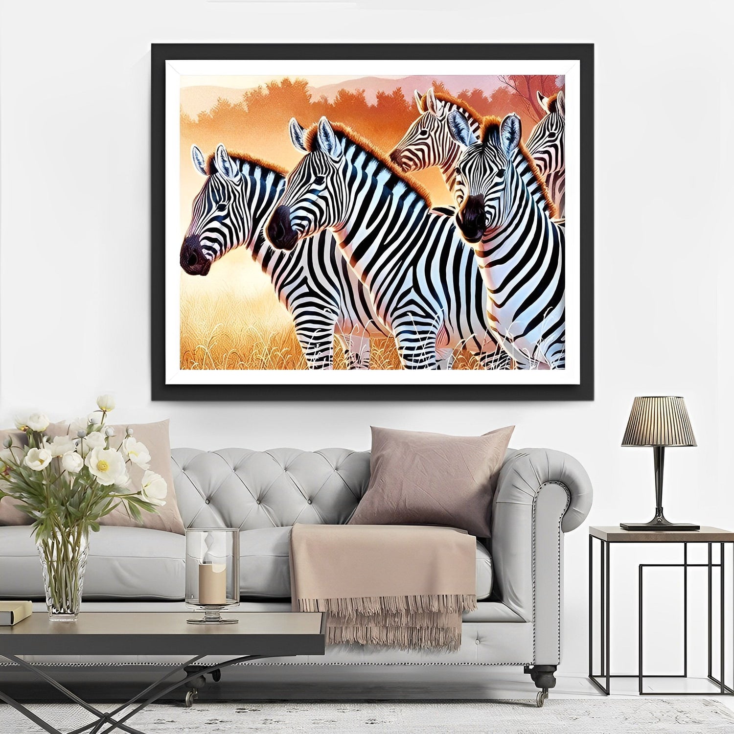 Zebras Diamond Painting