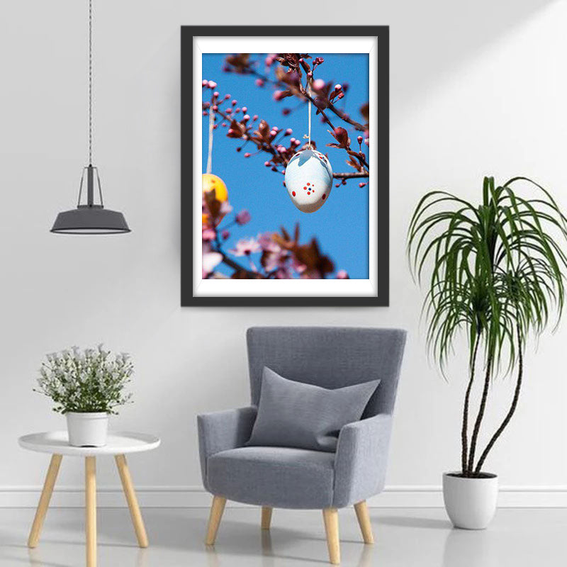 Eggs Hanging on a Tree Diamond Painting