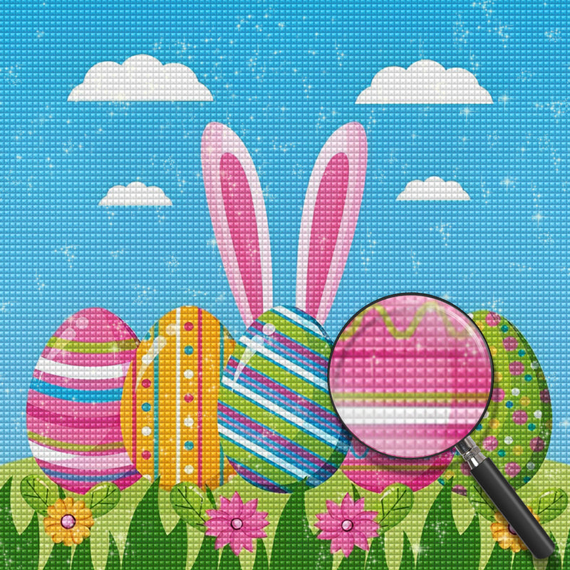 Bunny Hide and Seek Easter 5D DIY Diamond Painting Kits
