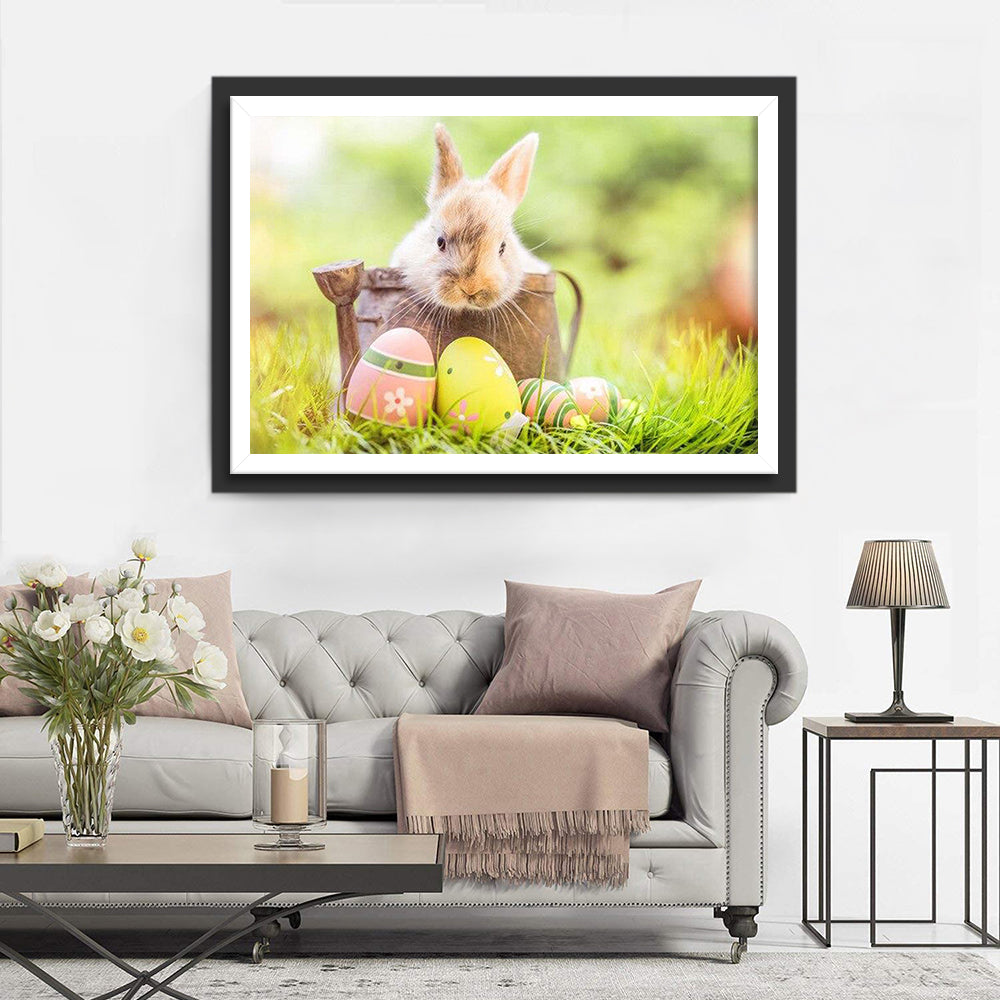 Cute Easter Bunny  Diamond Painting