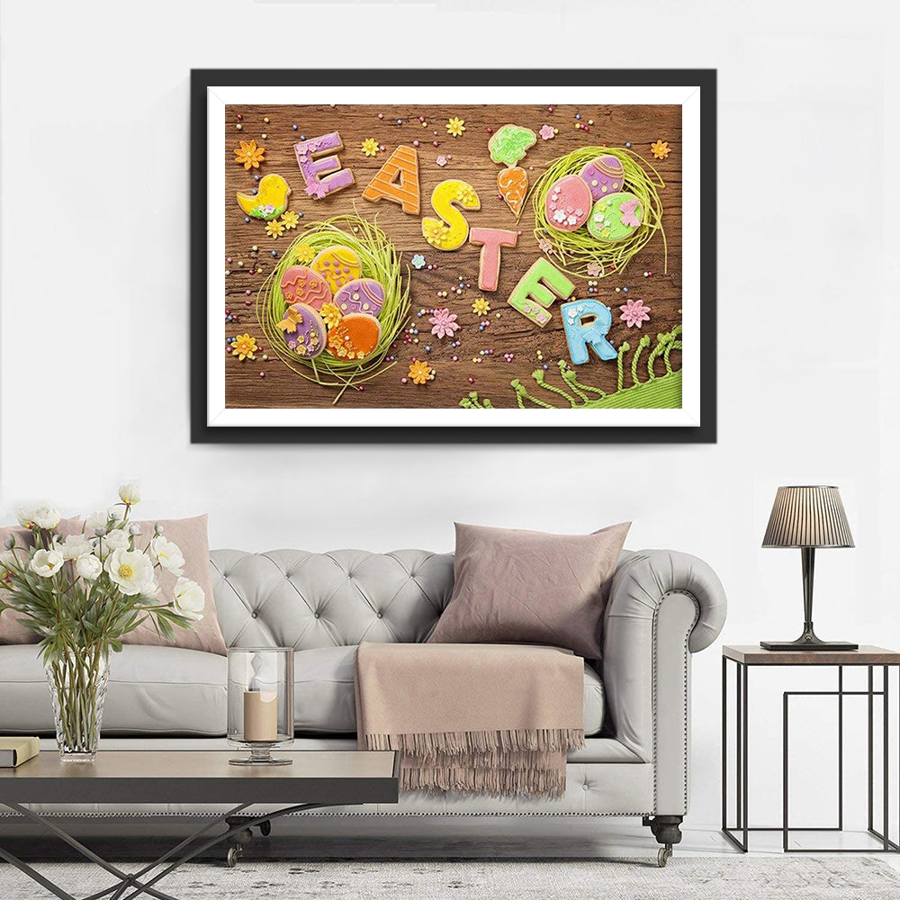 Easter Decorative Panel Diamond Painting