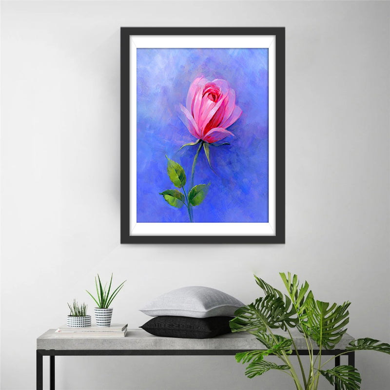 Beautiful Seamless Pink Rose 5D DIY Diamond Painting Kits