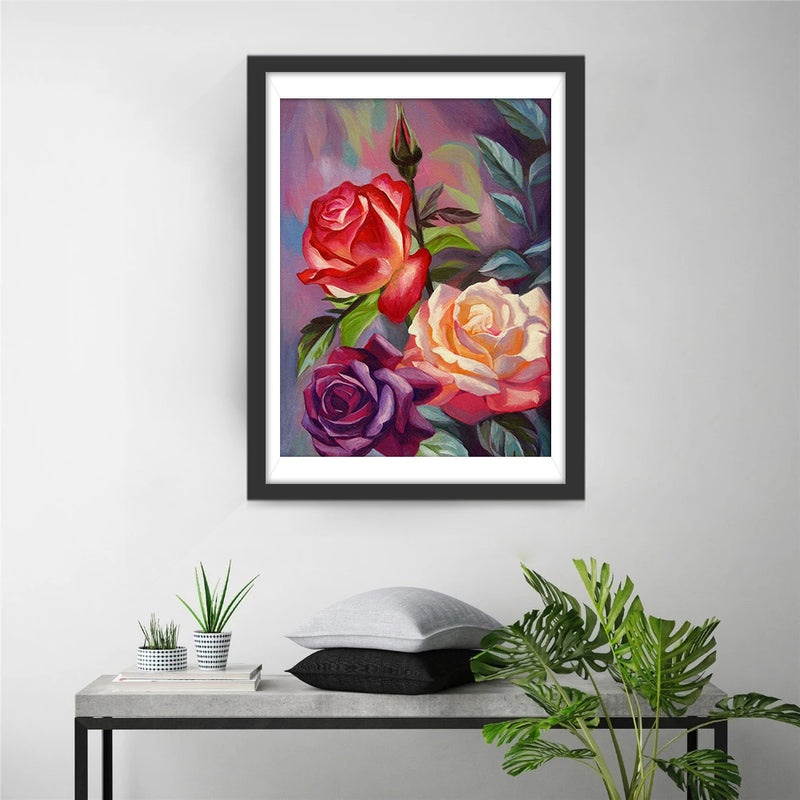 Drawn Roses 5D DIY Diamond Painting Kits