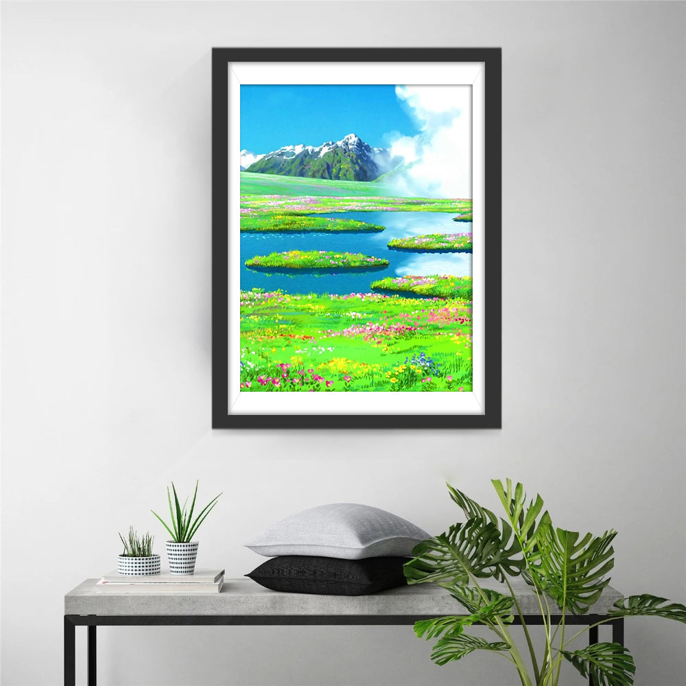 Howl's moving castle Diamond Painting