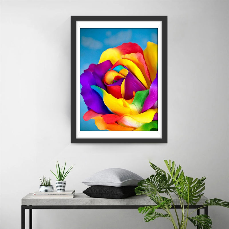 Colorful Rose and Blue Sky 5D DIY Diamond Painting Kits