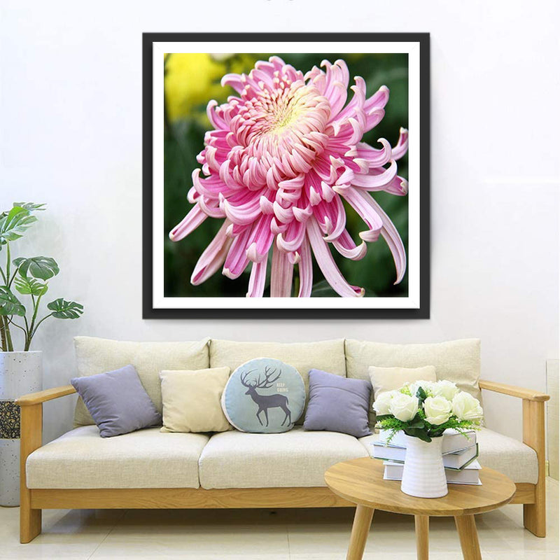 Pink Chrysanthemum 5D DIY Diamond Painting Kits