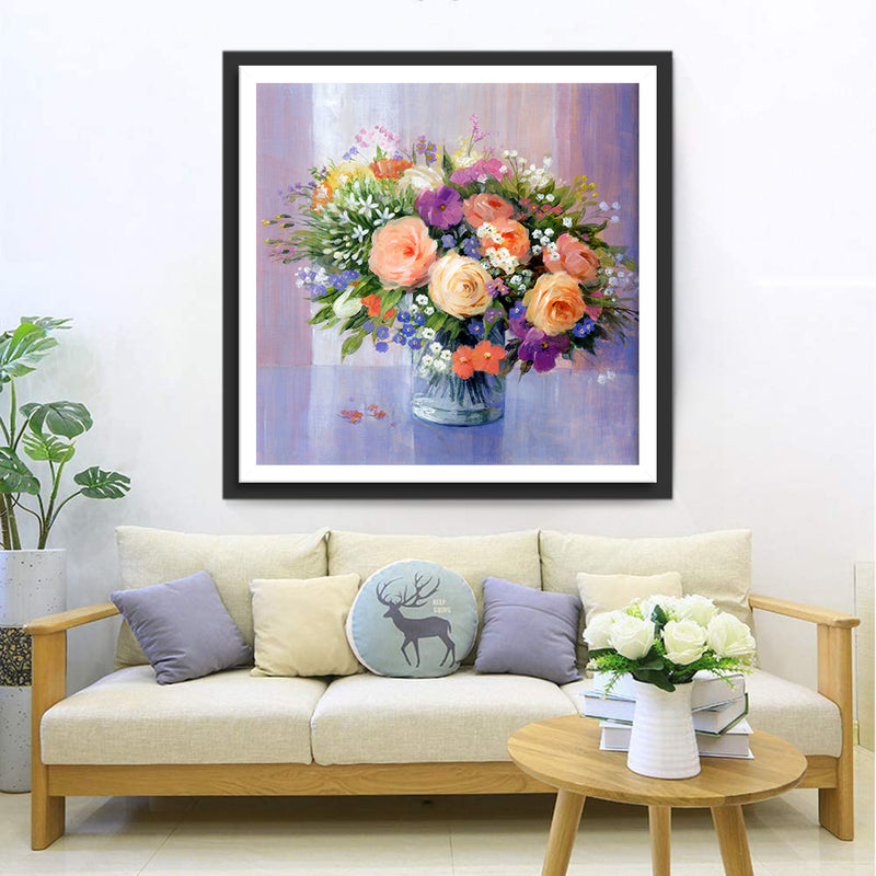 Rose in a Glass 5D DIY Diamond Painting Kits