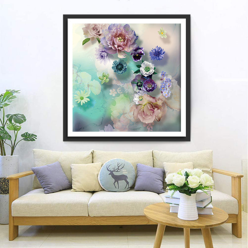 Different Flowers 5D DIY Diamond Painting Kits