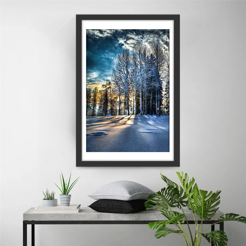 Winter Forest Diamond Painting